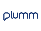 Plumm logo on white background