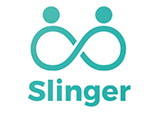 Slinger logo on white background