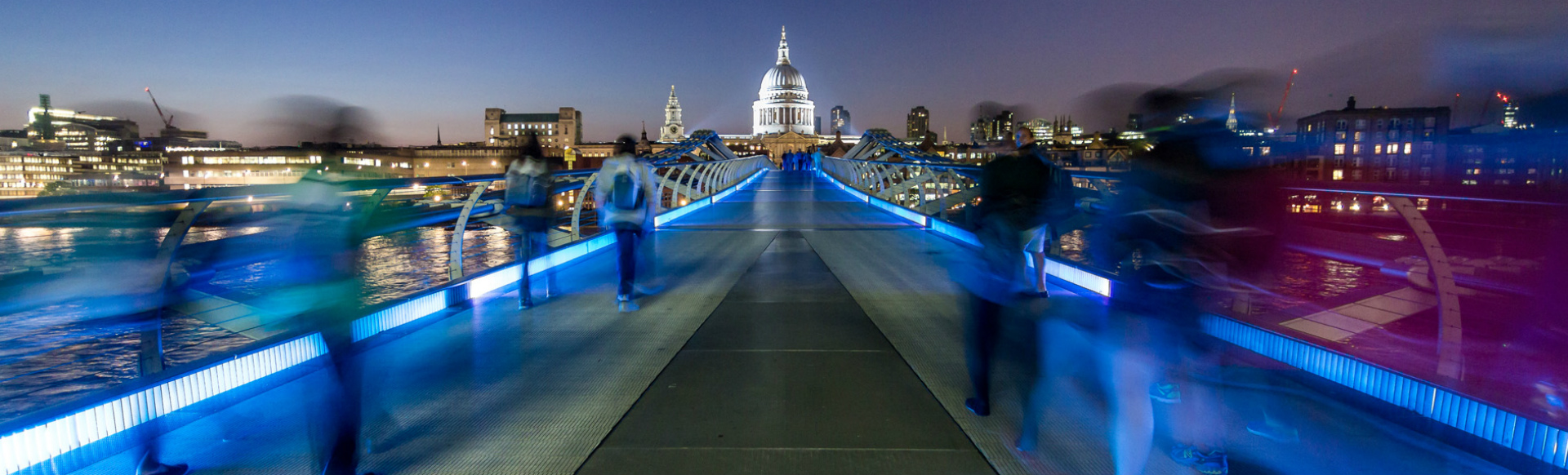 Millennium Bridge and St Pauls Cathedral